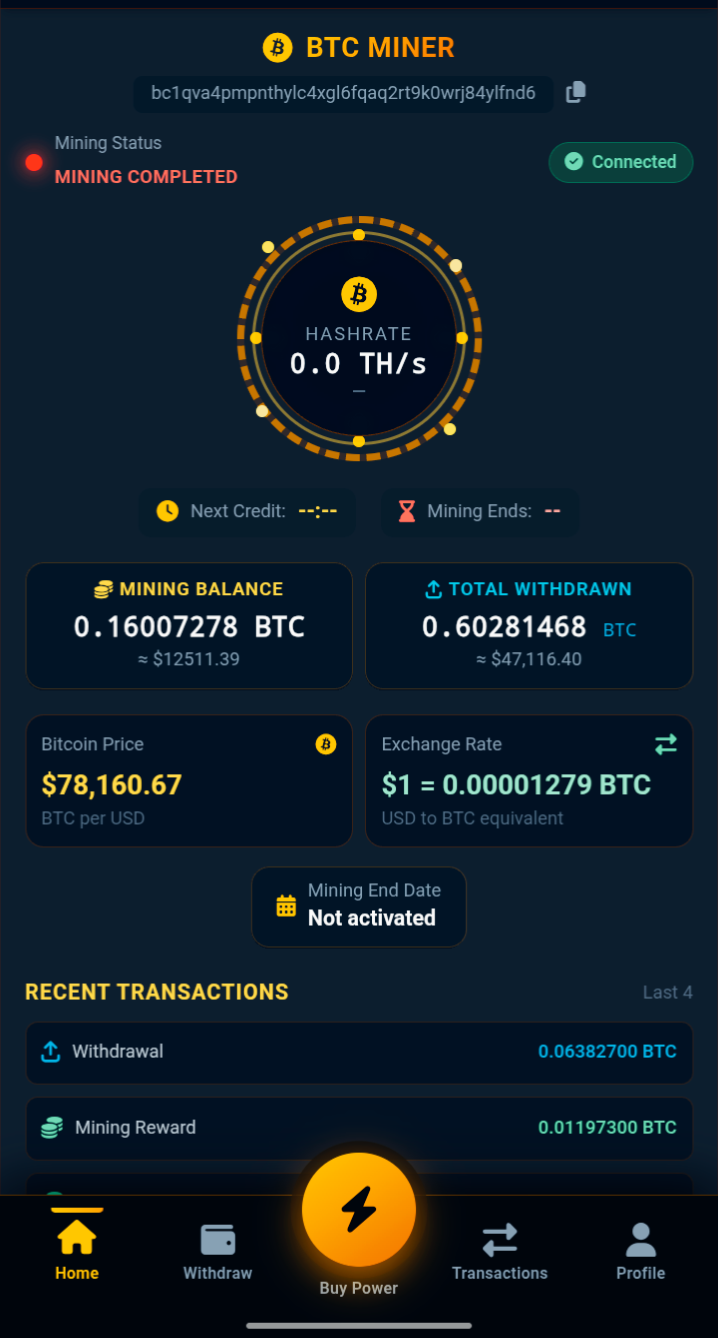 App Dashboard
